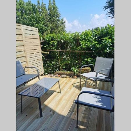 Le 3 De Coeur Avec Terrasse Apartman Honfleur Kültér fotó